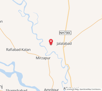 Map of Singhao, Uttar Pradesh