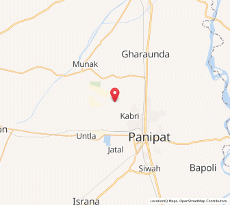 Map of Singhpura, Haryana