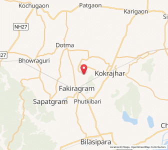 Map of Singimari, Assam