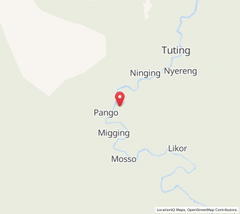 Map of Singing, Arunachal Pradesh