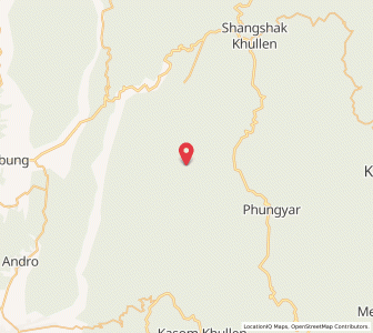 Map of Singkap, Manipur