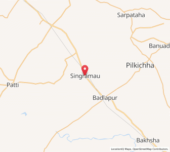 Map of Singramau, Uttar Pradesh
