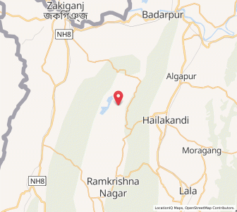 Map of Singura, Assam