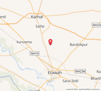 Map of Sipahari, Uttar Pradesh