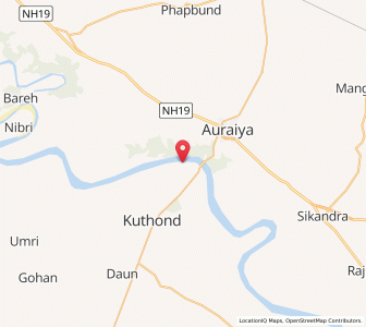 Map of Sipura Mustaqil, Uttar Pradesh