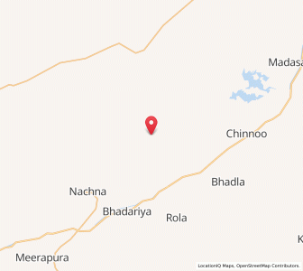 Map of Sirad Talai, Rajasthan