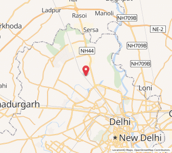 Map of Siraspur, Delhi
