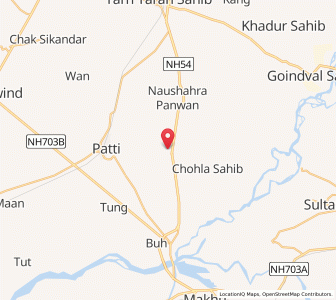Map of Sirhali Kalan, Punjab