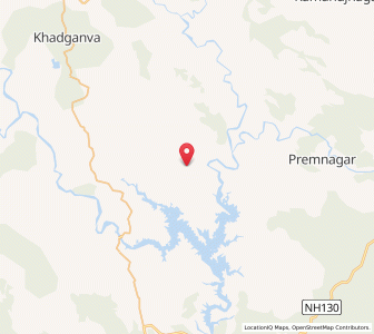 Map of Sirmina, Chhattisgarh