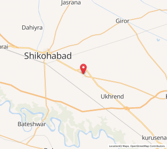 Map of Sirsaganj, Uttar Pradesh