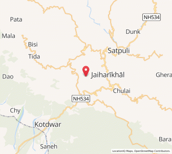 Map of Sirswalgaon, Uttarakhand