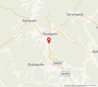 Map of Sirtiguda, Odisha