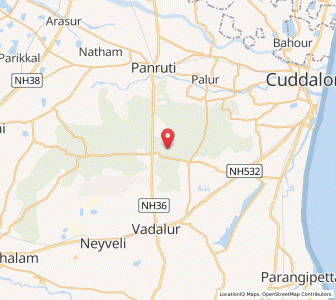 Map of Siruttondamadavi, Mizoram