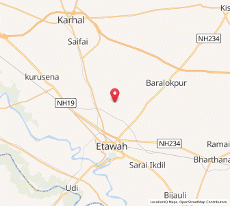 Map of Sisia ka Nagla, Uttar Pradesh