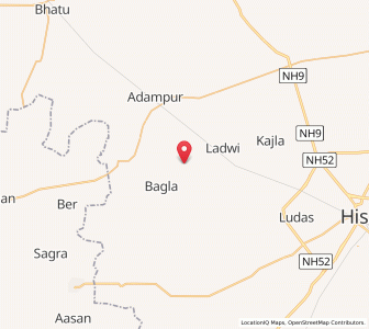 Map of Siswal, Haryana