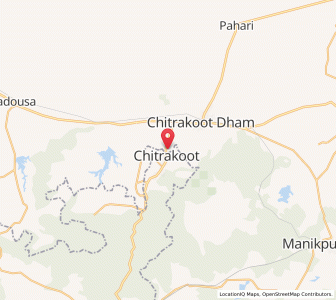 Map of Sitapur Muafi, Uttar Pradesh