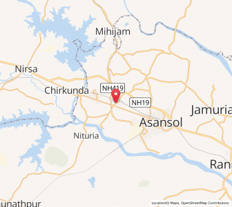 Map of Sitarampur, West Bengal