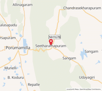Map of Sitarampuram, Andhra Pradesh