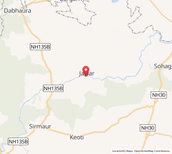 Map of Sitlaha, Madhya Pradesh