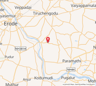 Map of Sittampundi, Tamil Nadu