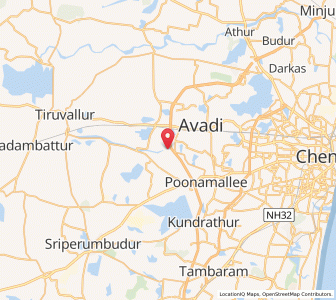 Map of Sittukkadu, Tamil Nadu