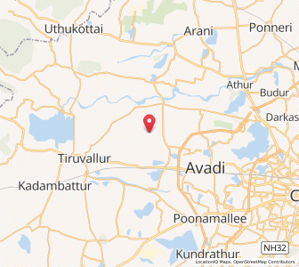 Map of Sivanvayal, Tamil Nadu