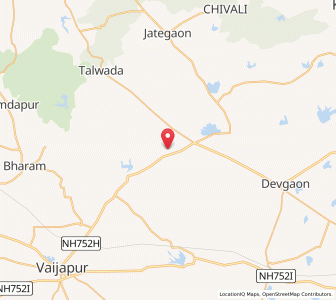 Map of Sivral, Maharashtra