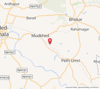 Map of Sivungaon, Maharashtra