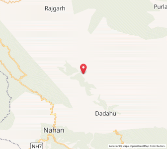 Map of Siyun, Himachal Pradesh