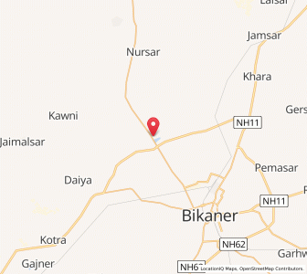 Map of Sobasar, Rajasthan
