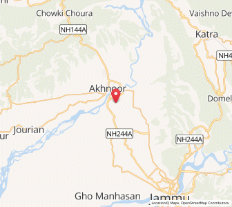 Map of Sobka, Kashmir