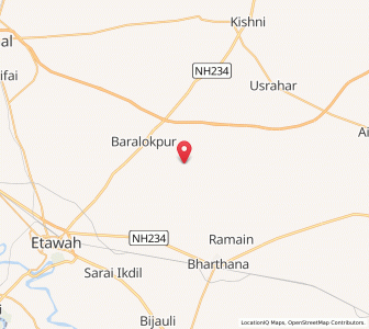 Map of Sodanpur, Uttar Pradesh
