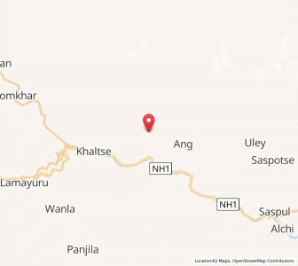 Map of Sogra, Kashmir