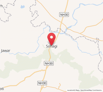 Map of Sohagi, Madhya Pradesh