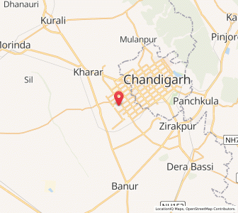 Map of Sohana, Punjab