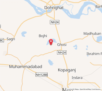 Map of Sohar, Uttar Pradesh