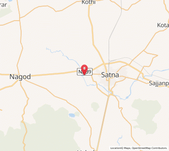 Map of Sohawal, Madhya Pradesh
