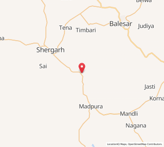 Map of Sointara, Rajasthan