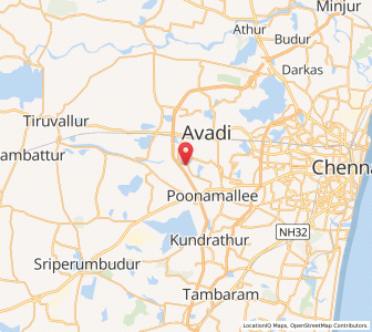 Map of Sokkanallur, Tamil Nadu