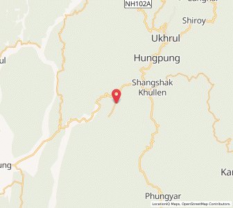 Map of Sokpao, Manipur