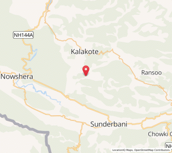 Map of Solki, Kashmir