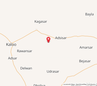 Map of Somasar, Rajasthan