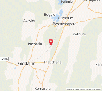 Map of Somidevipalle, Andhra Pradesh