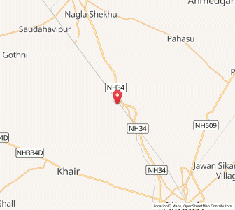 Map of Somna, Uttar Pradesh
