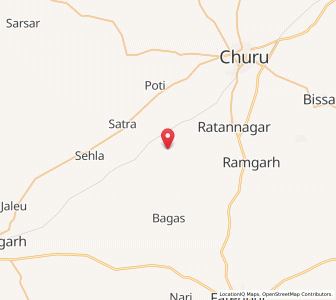 Map of Sonali Bari, Rajasthan