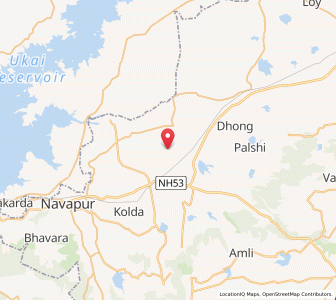 Map of Sonara, Maharashtra