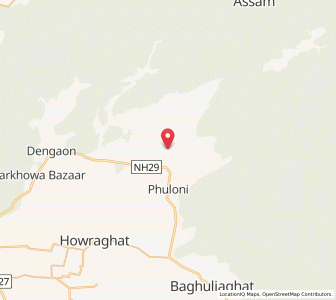 Map of Sonarijangaon, Assam