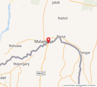 Map of Sonbarsa, Bihar