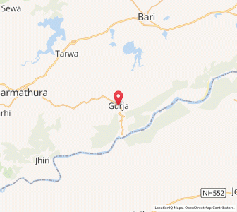 Map of Sone ka Gurja, Rajasthan