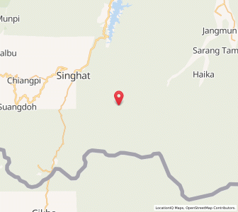 Map of Songkong, Manipur